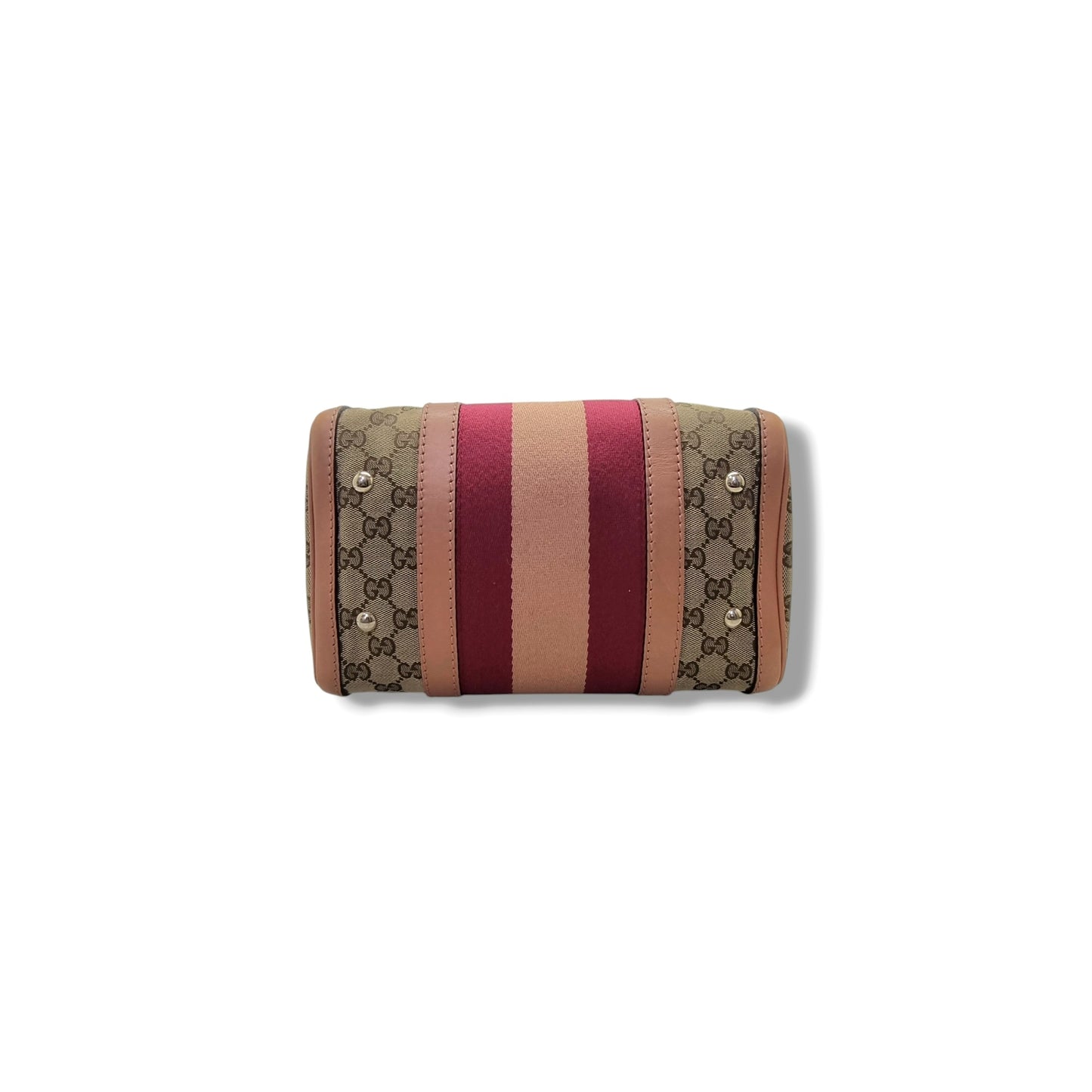 Gucci GG Canvas Joy Boston Bag Ghw (Light Brown)