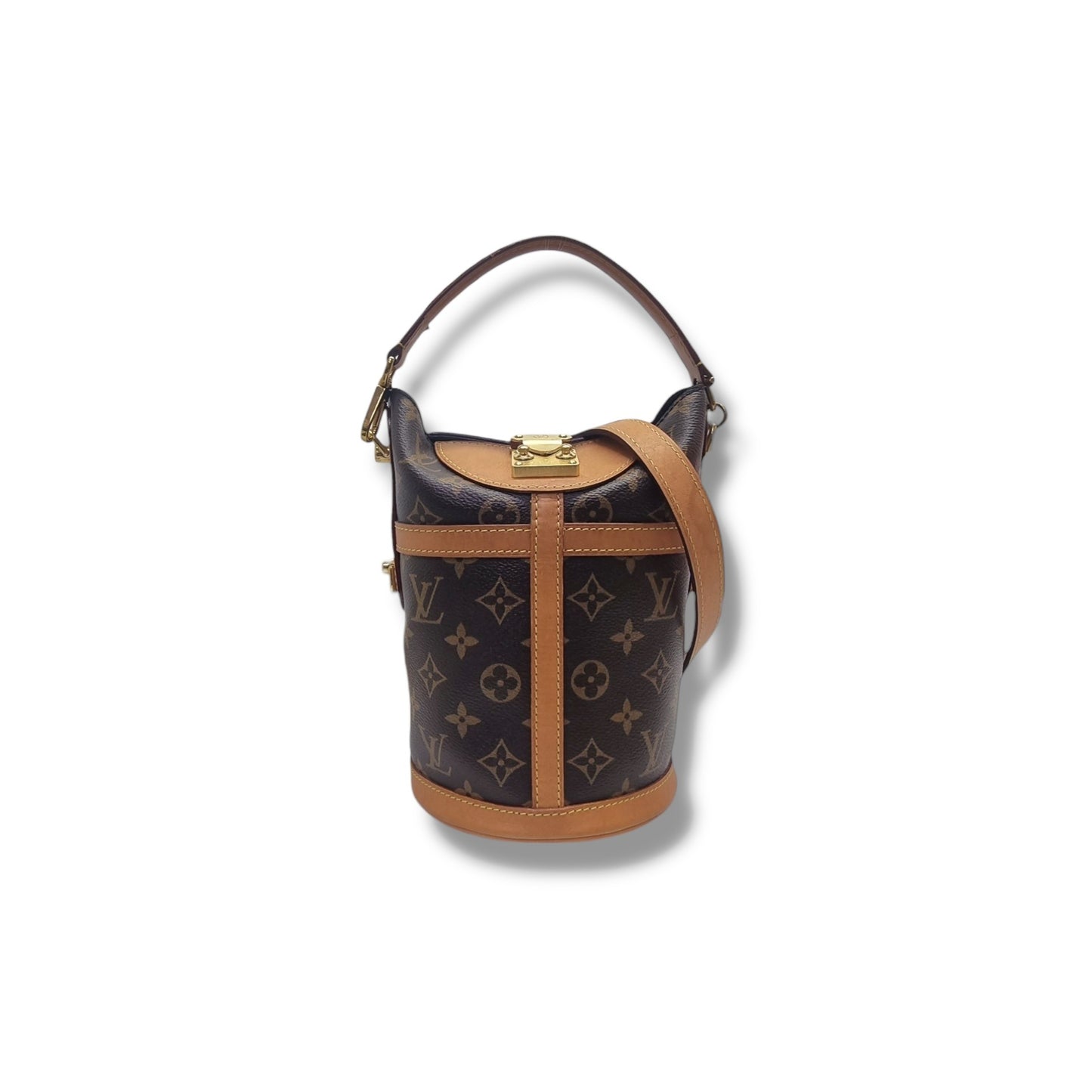 Louis Vuitton Duffle Bucket Bag Monogram Ghw