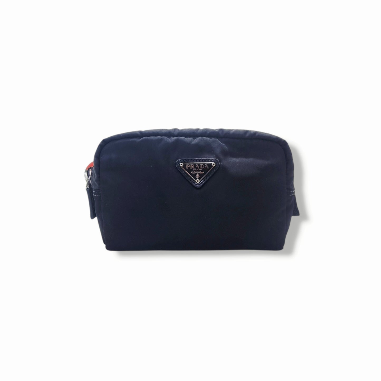 Prada Nylon Mini Pouch Ghw (Black)