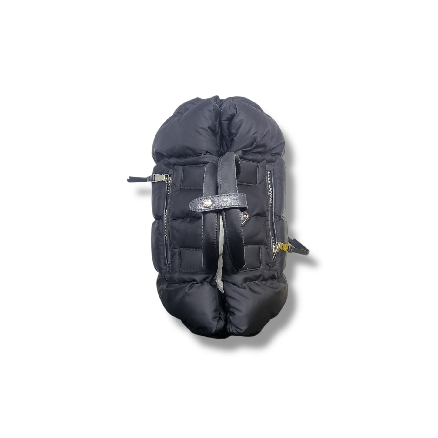 Prada Nylon Bomber Tote Bag Shw (Black)