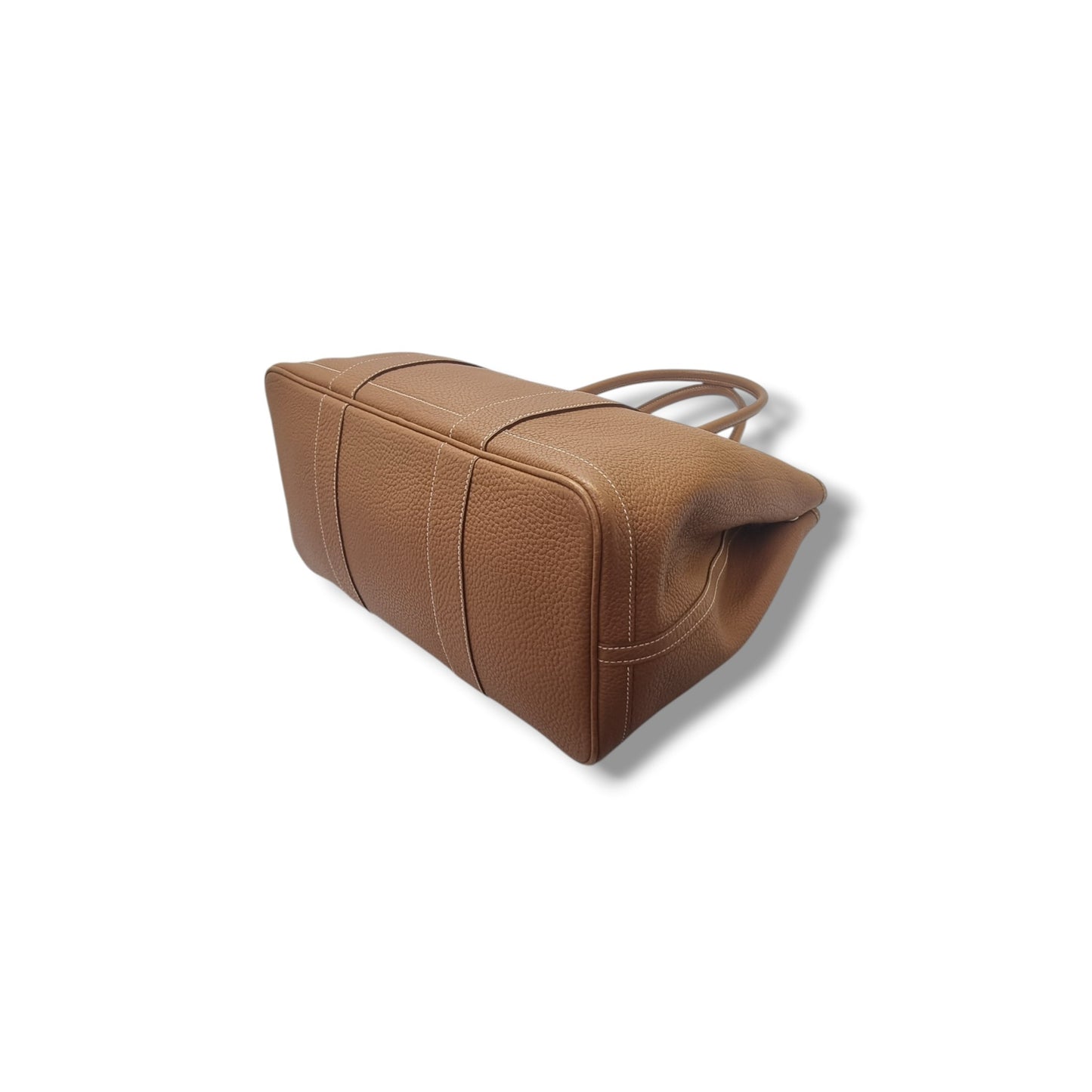 Hermes Garden Party 36 Negonda Pebbled Leather Phw (Tan)