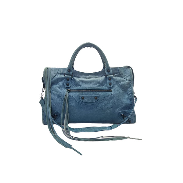 Balenciaga Classic City Tote Turquoise