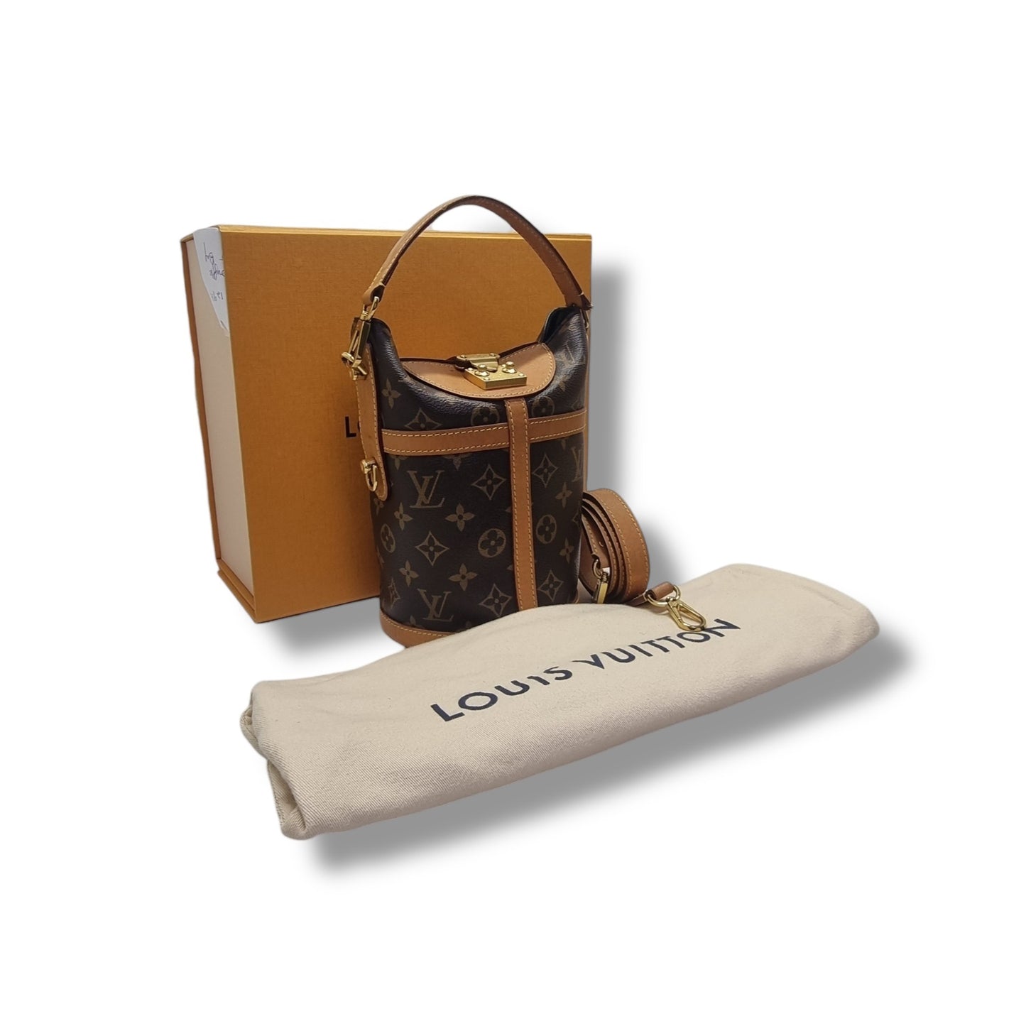 Louis Vuitton Duffle Bucket Bag Monogram Ghw