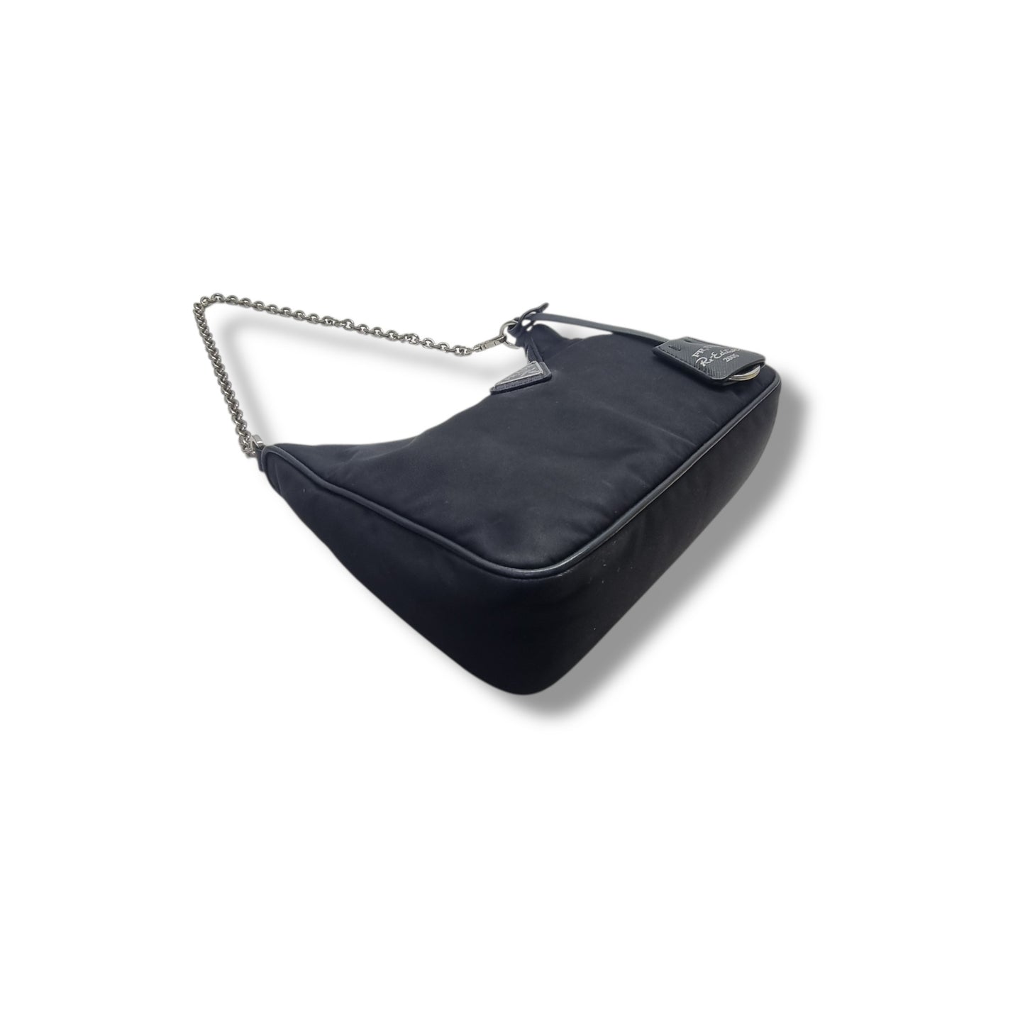 Prada 1BH204 Re-Edition 2005 Nylon Mini Bag W/Pouch Shw (Black)