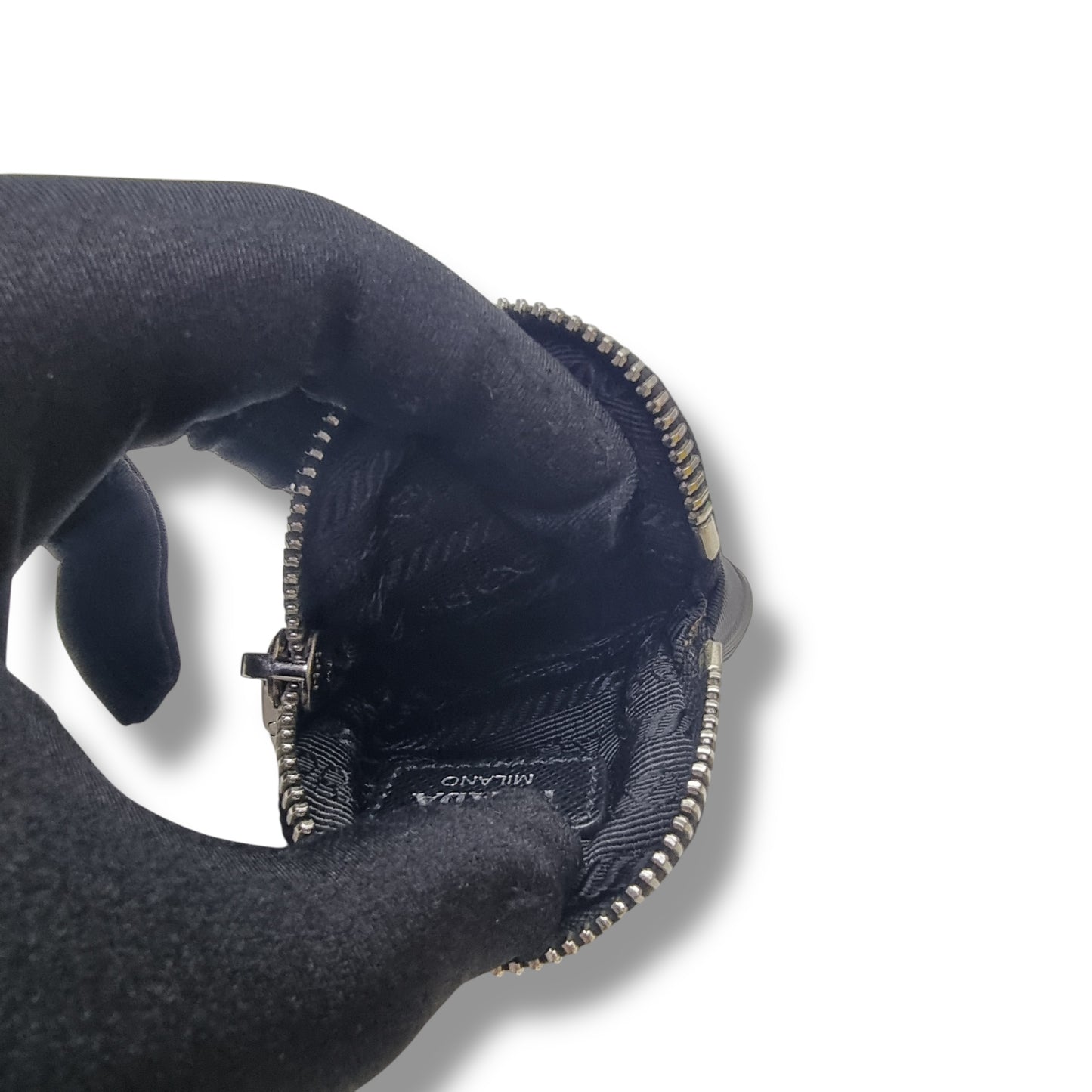 Prada 1BH204 Re-Edition 2005 Nylon Mini Bag W/Pouch Shw (Black)