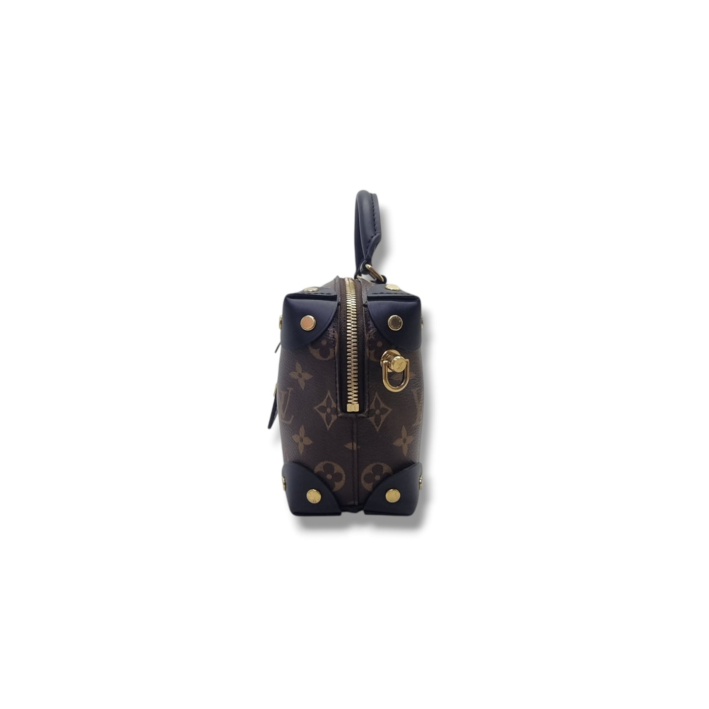 Louis Vuitton Petite Malle Souple Monogram Black Ghw