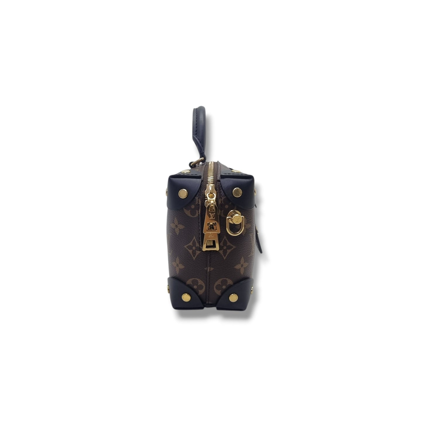 Louis Vuitton Petite Malle Souple Monogram Black Ghw