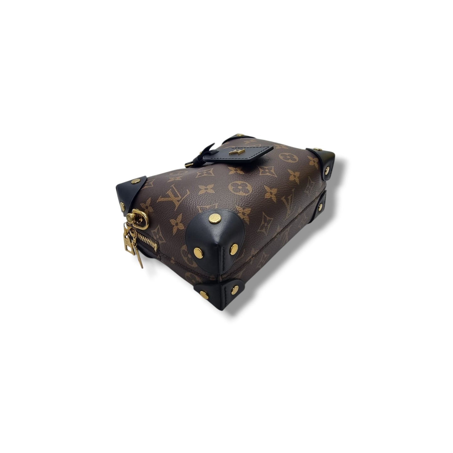 Louis Vuitton Petite Malle Souple Monogram Black Ghw