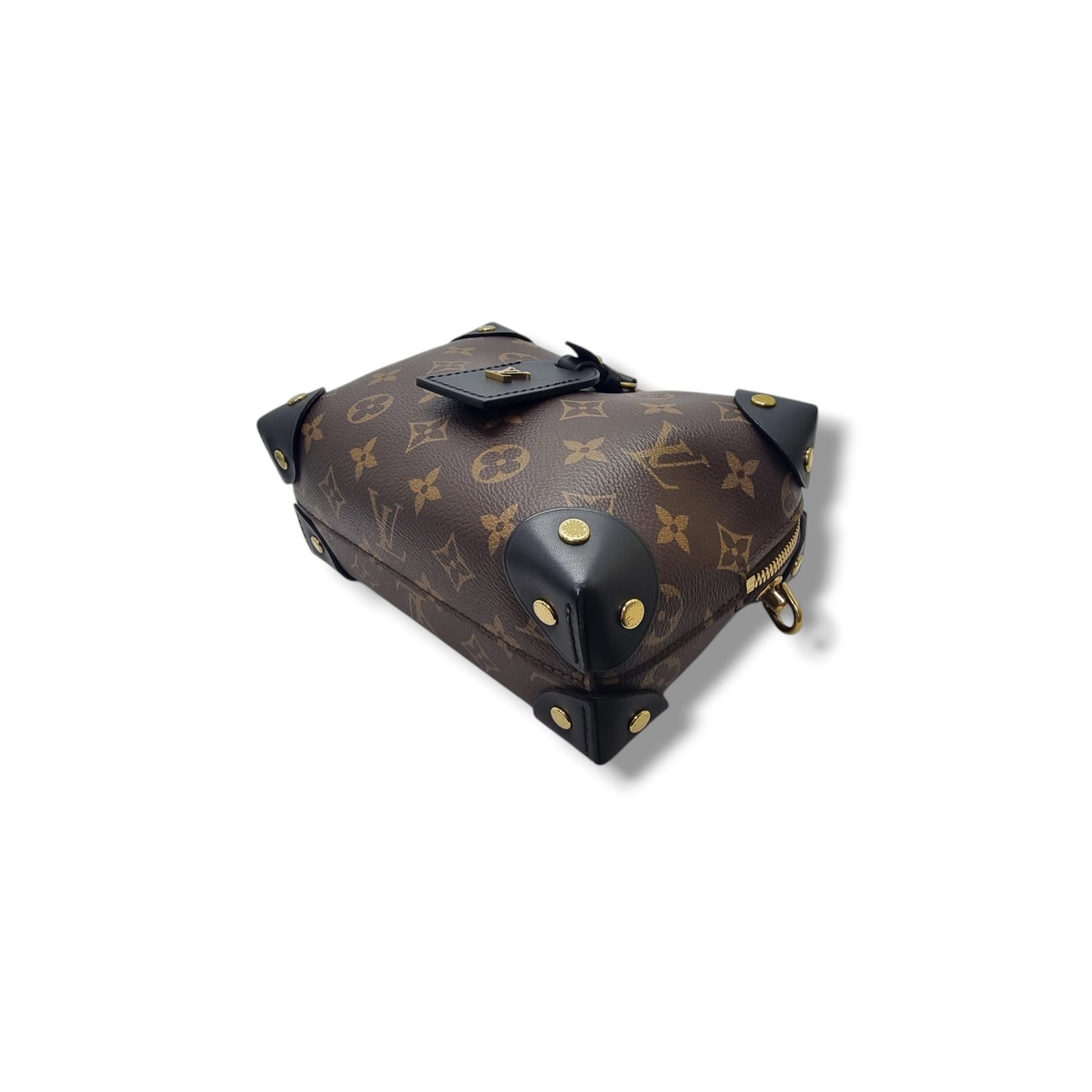 Louis Vuitton Petite Malle Souple Monogram Black Ghw