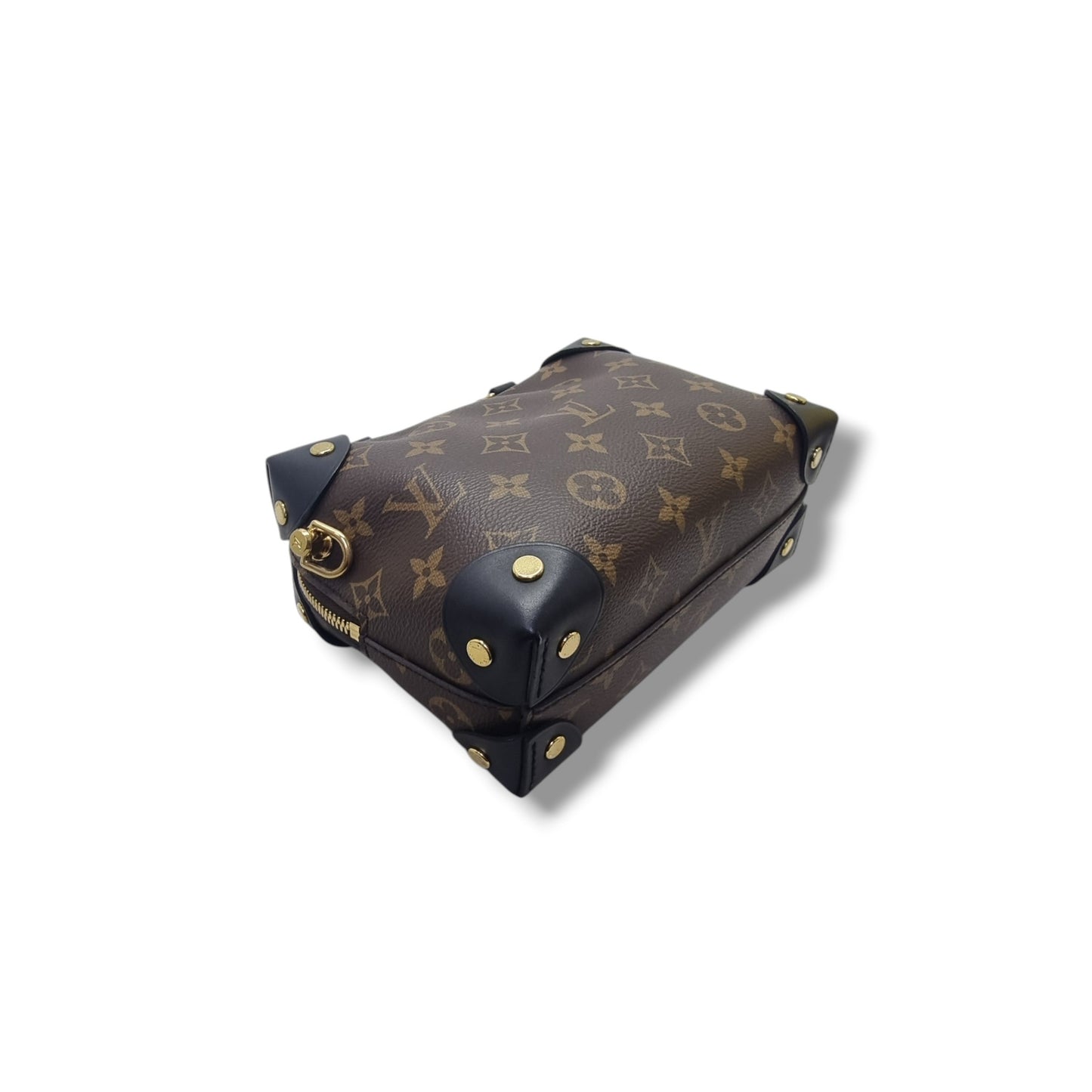 Louis Vuitton Petite Malle Souple Monogram Black Ghw