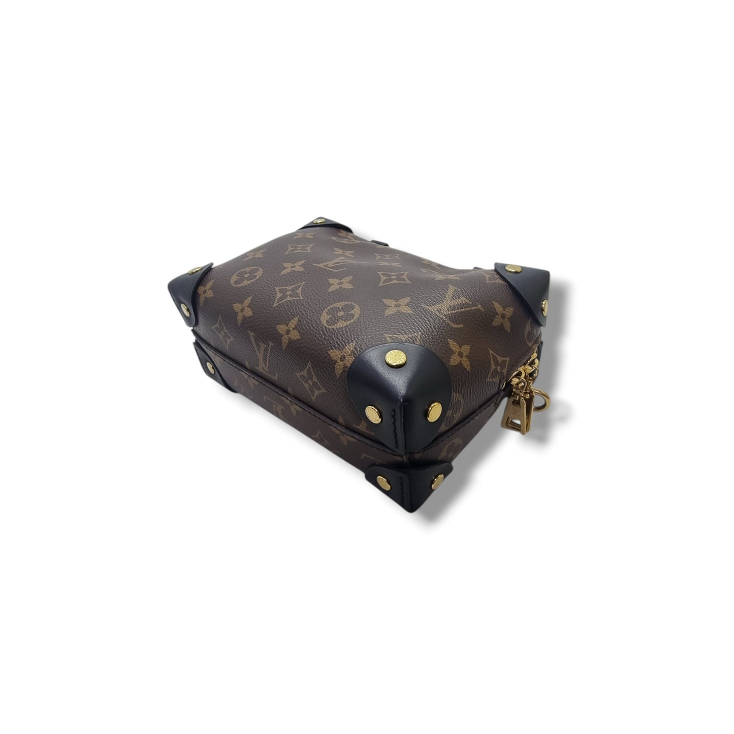 Louis Vuitton Petite Malle Souple Monogram Black Ghw