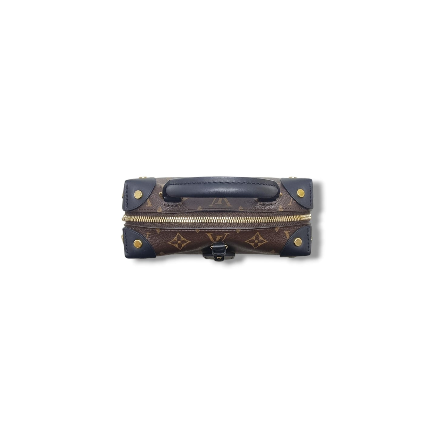 Louis Vuitton Petite Malle Souple Monogram Black Ghw