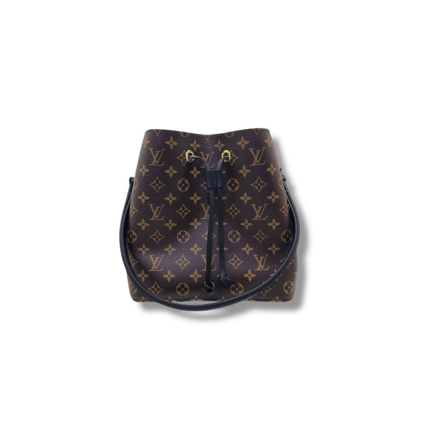 Louis Vuitton Neo Noe MM Monogram Black Ghw