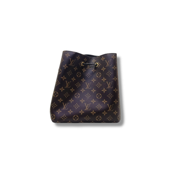 Louis Vuitton Neo Noe MM Monogram Black Ghw