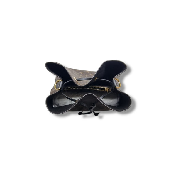 Louis Vuitton Neo Noe MM Monogram Black Ghw