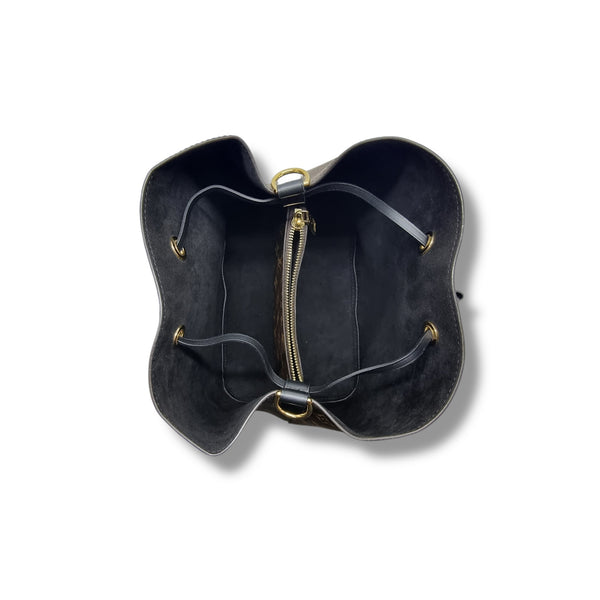 Louis Vuitton Neo Noe MM Monogram Black Ghw