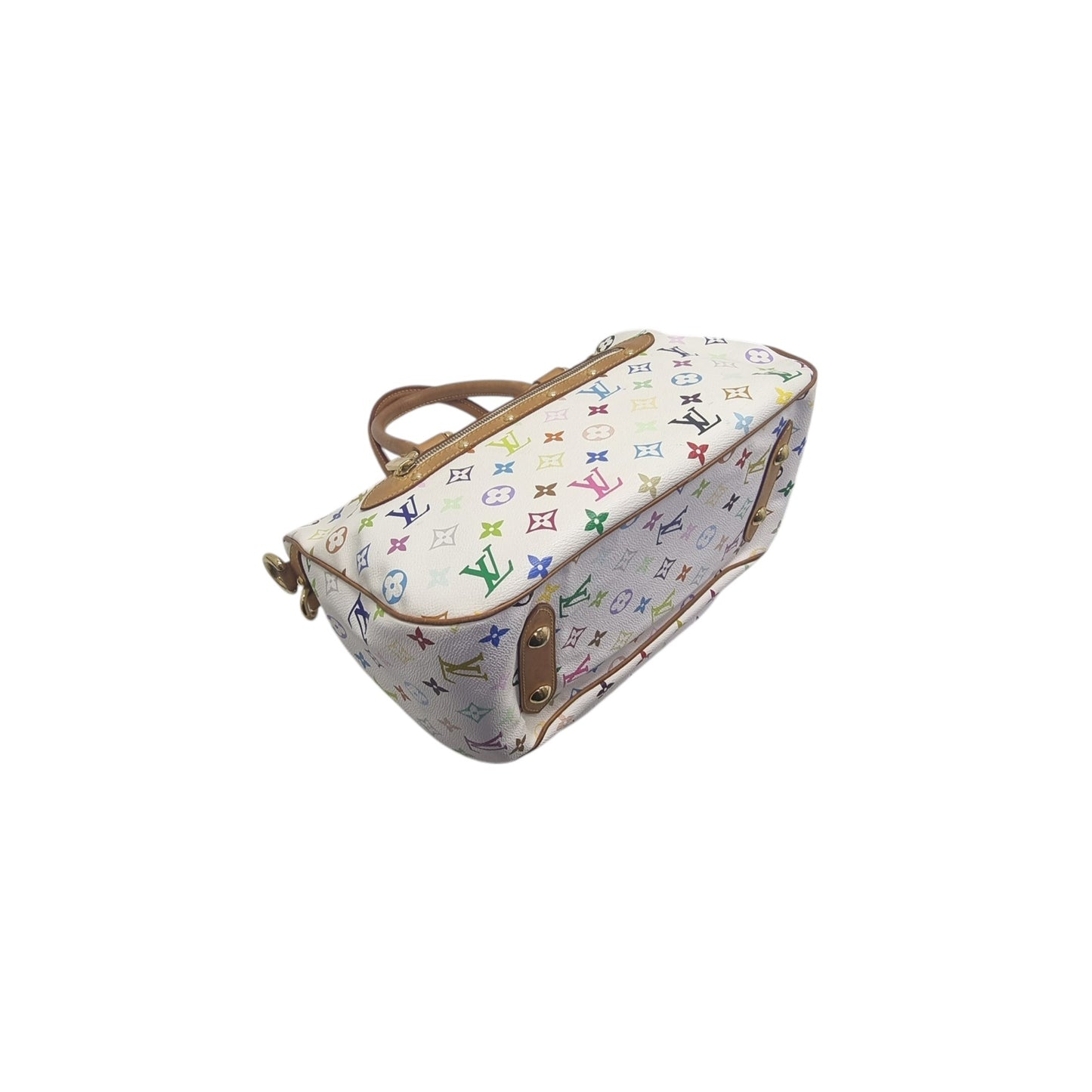 Louis Vuitton Rita Takashi Murakami Monogram Multicolor White Ghw