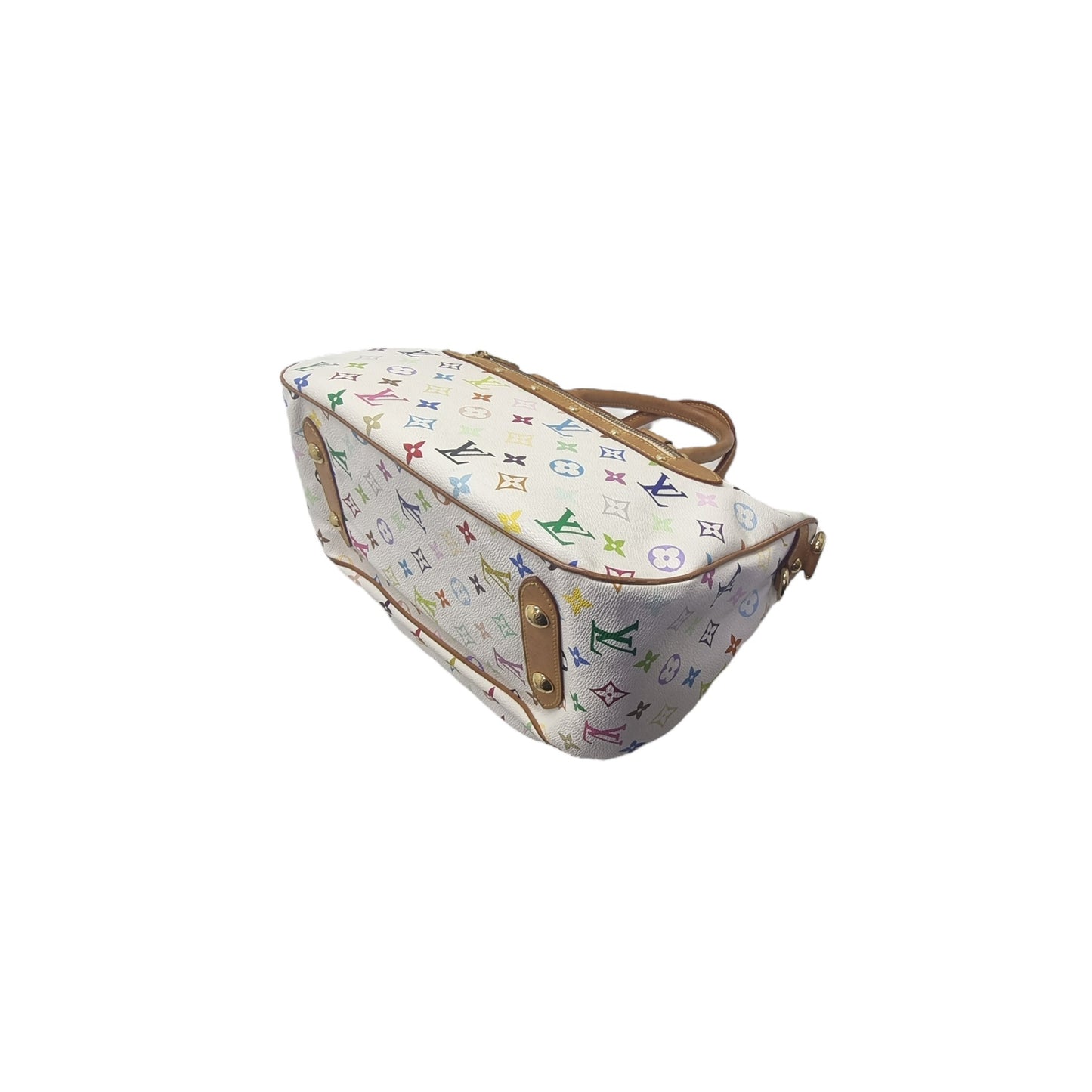 Louis Vuitton Rita Takashi Murakami Monogram Multicolor White Ghw