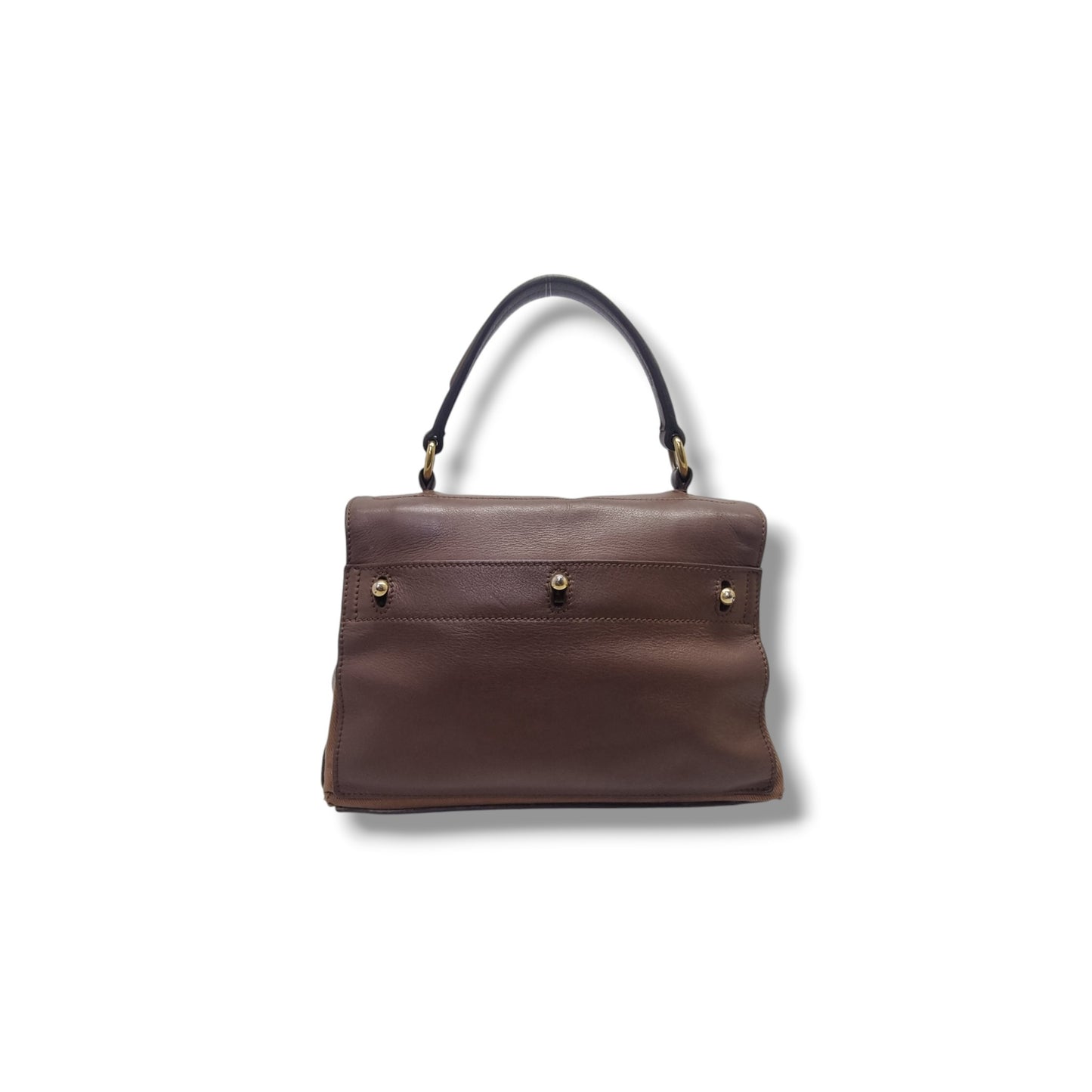 YSL Muse 2 Leather Tote Bag Ghw (Brown)