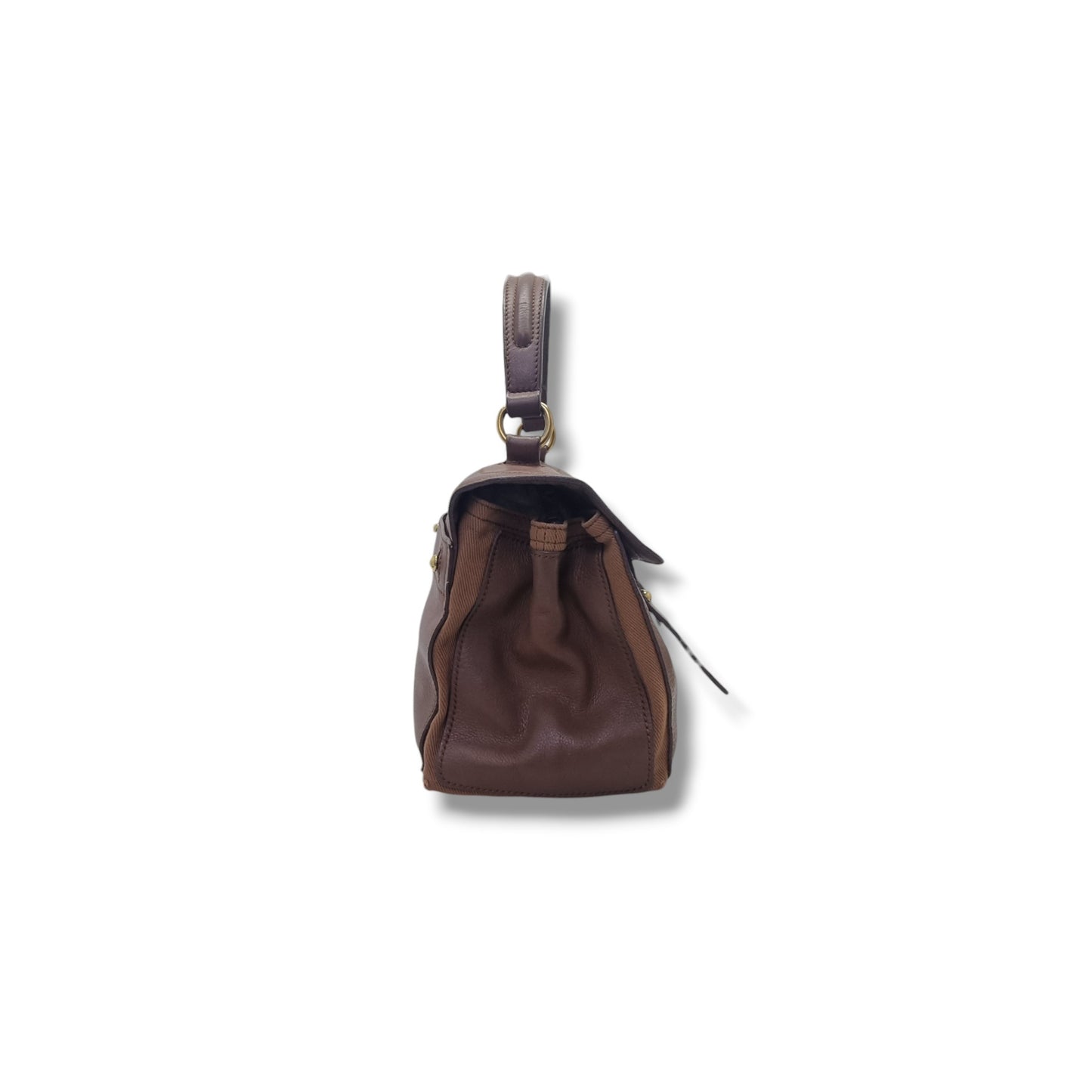 YSL Muse 2 Leather Tote Bag Ghw (Brown)