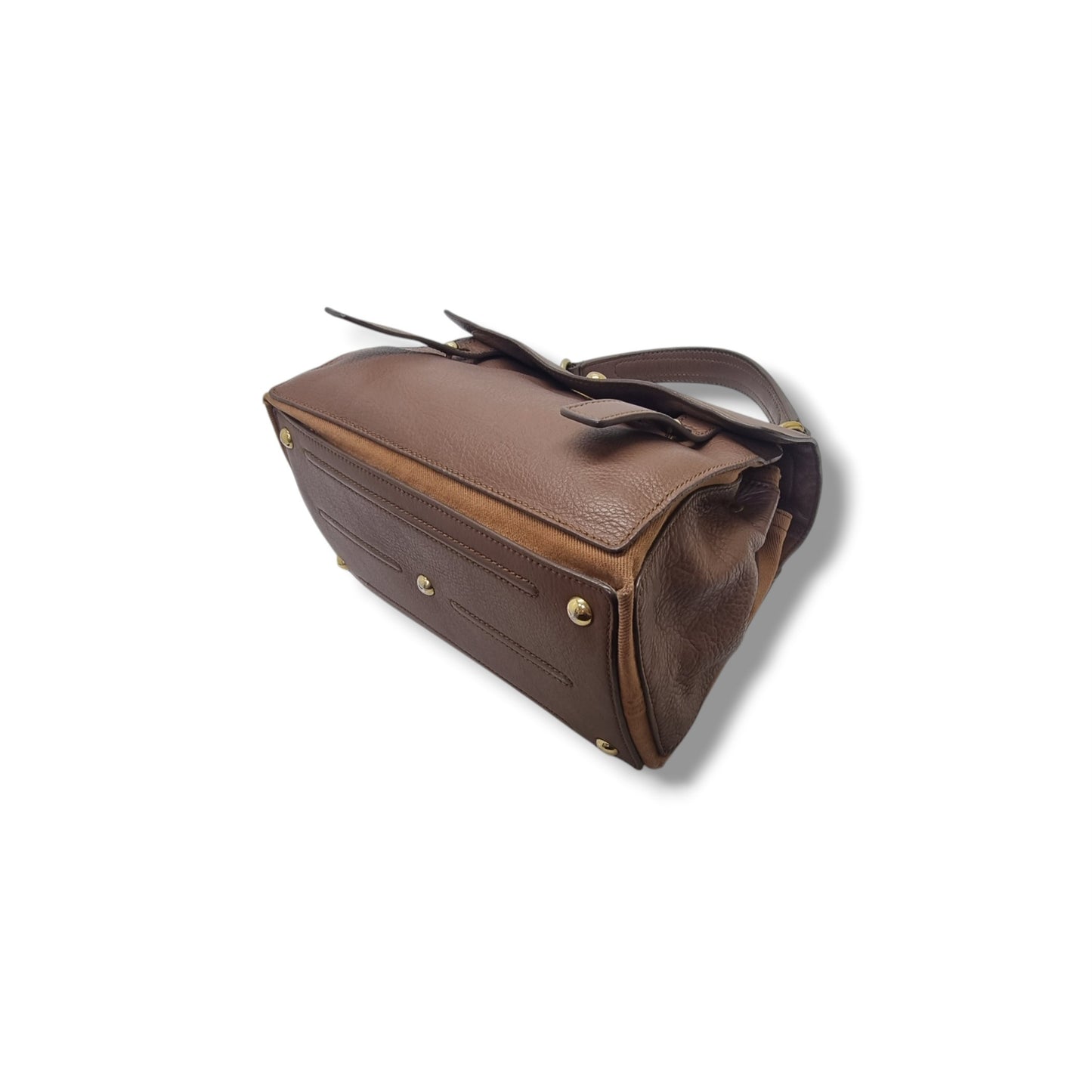 YSL Muse 2 Leather Tote Bag Ghw (Brown)