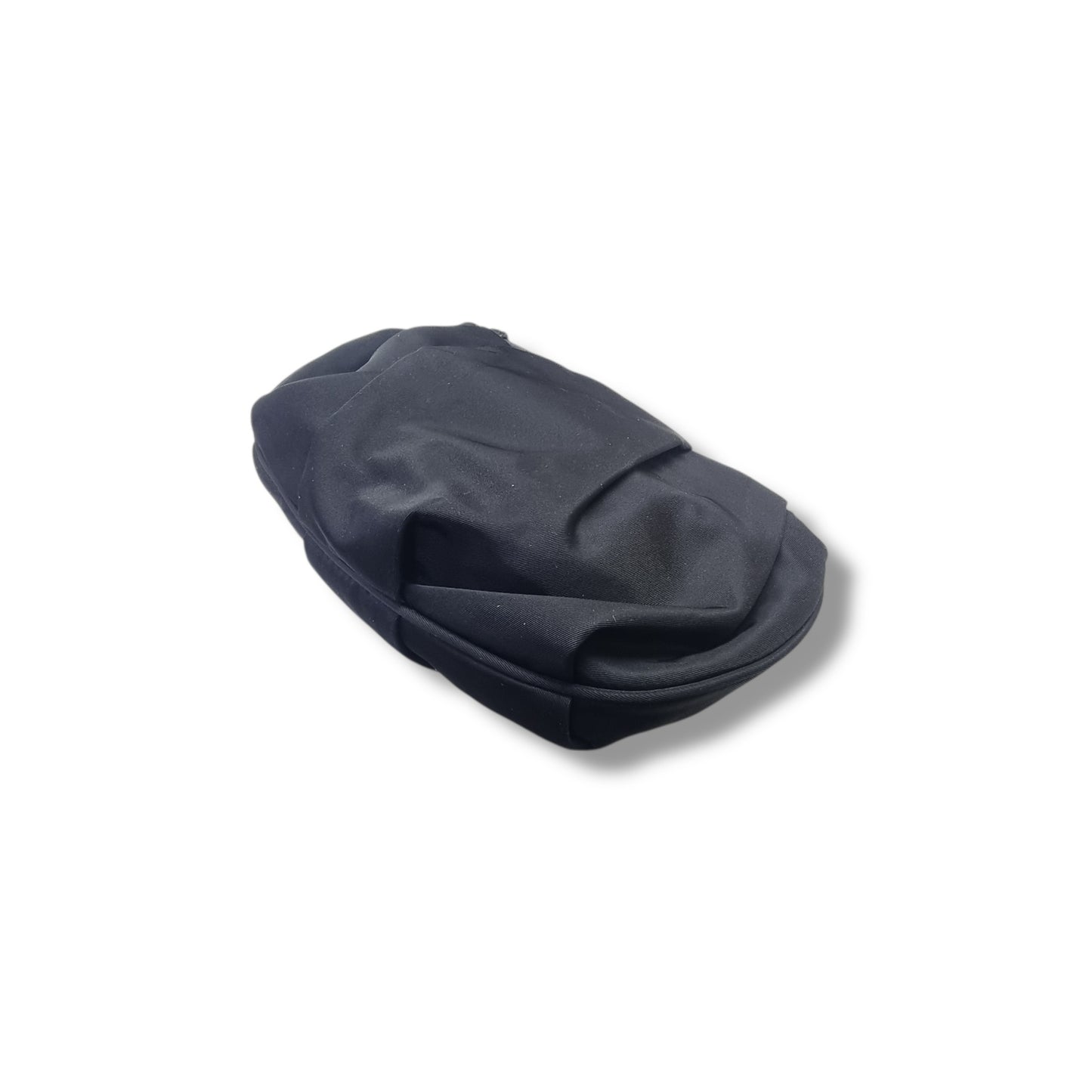 Prada 1N1422 Wristlet Nylon Clutch Ghw (Black)