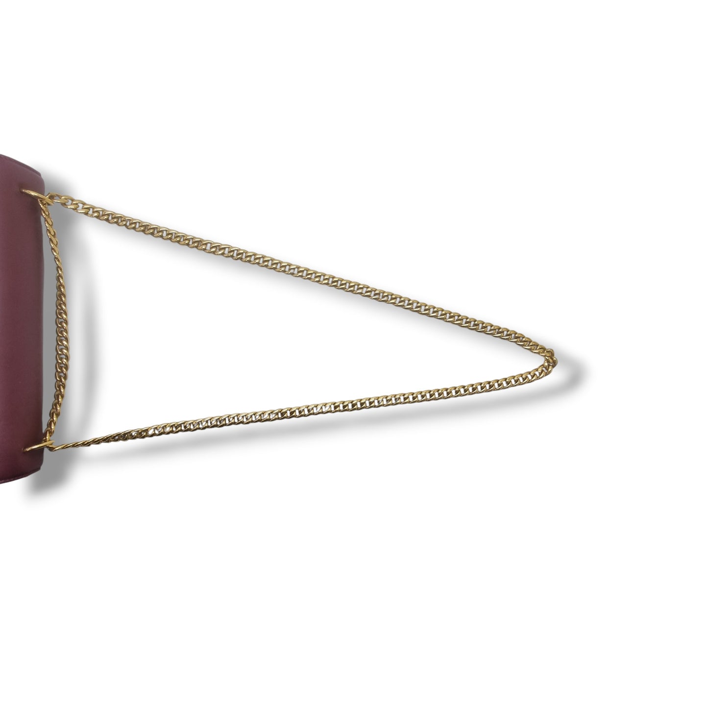 Celine Coin Flap Leather Sling Bag Ghw (Burgundy)
