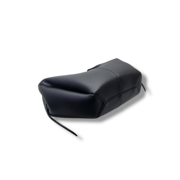Polene Cyme Mini Leather Shoulder Bag Ghw (Black)