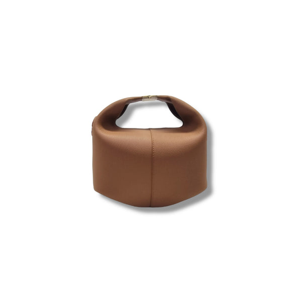Polene Beri Grain Spanish Calfskin Crossbody Ghw (Camel)