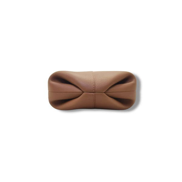 Polene Beri Grain Spanish Calfskin Crossbody Ghw (Camel)