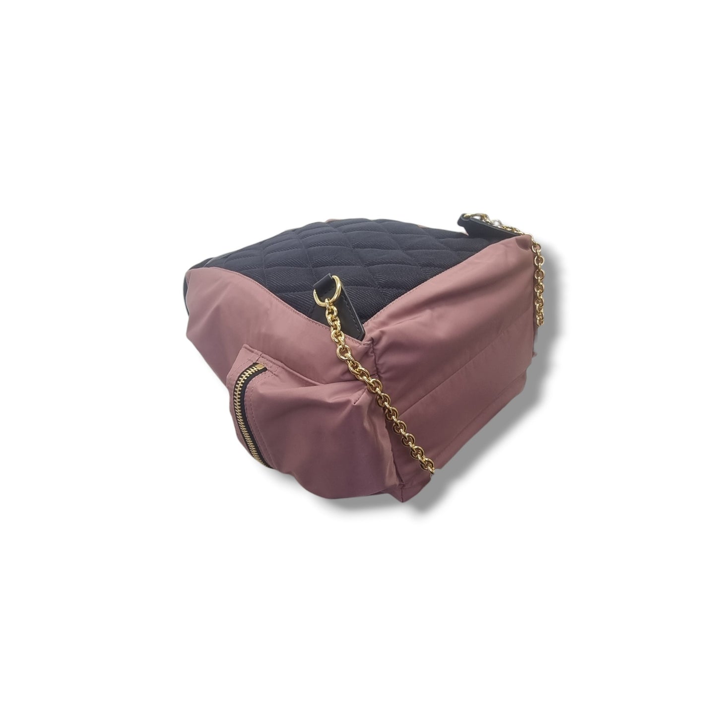 Burberry Prorsum Nylon Rucksack Backpack Ghw (Mauve Pink)