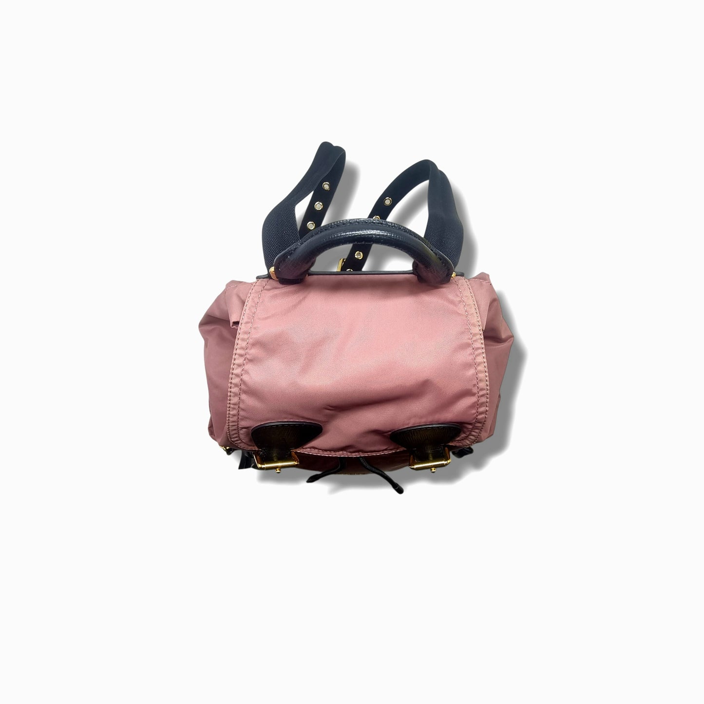 Burberry Prorsum Nylon Rucksack Backpack Ghw (Mauve Pink)