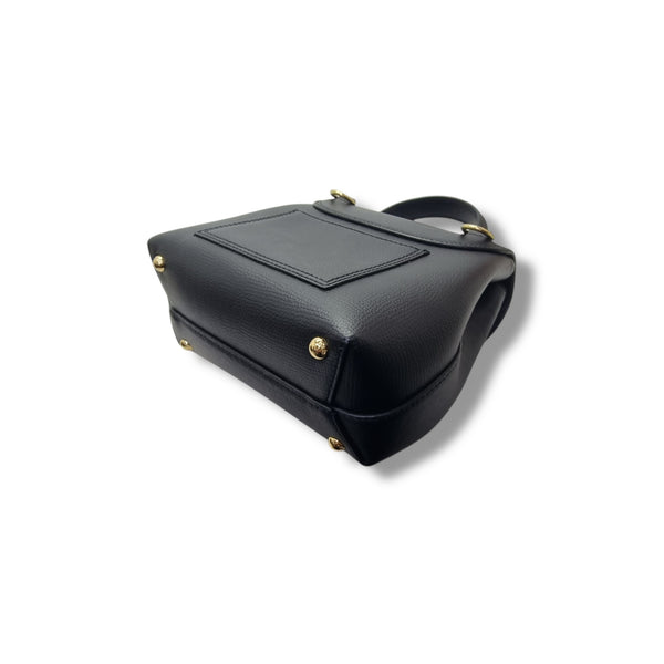 Polene Numero Un Nano Leather Tote Ghw (Black)