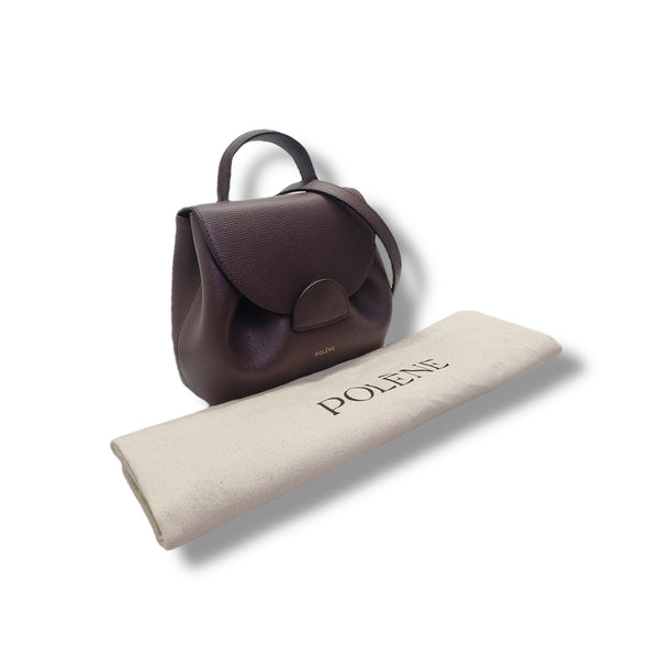 Polene Numero Un Nano Leather Tote Ghw (Sandalwood)