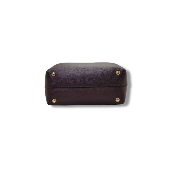 Polene Numero Un Nano Leather Tote Ghw (Sandalwood)