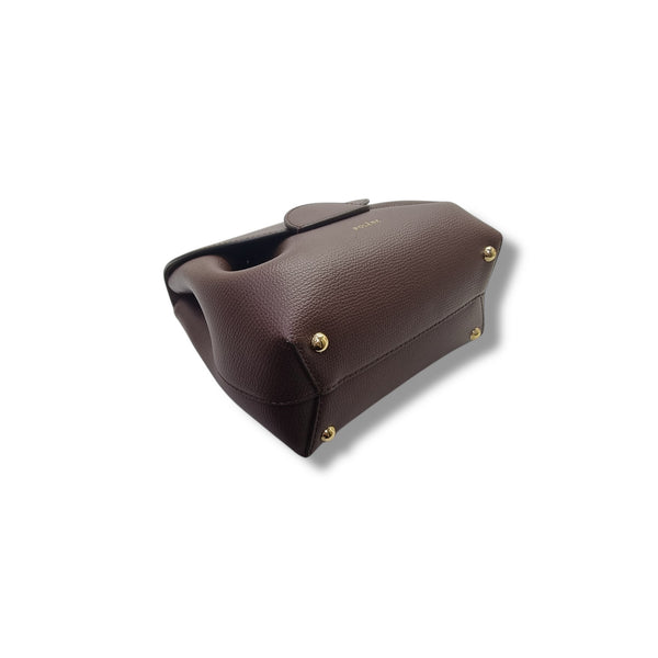 Polene Numero Un Nano Leather Tote Ghw (Sandalwood)