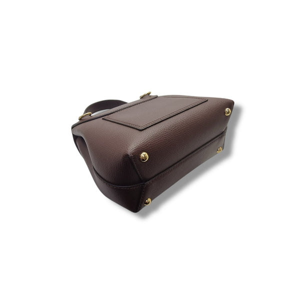 Polene Numero Un Nano Leather Tote Ghw (Sandalwood)