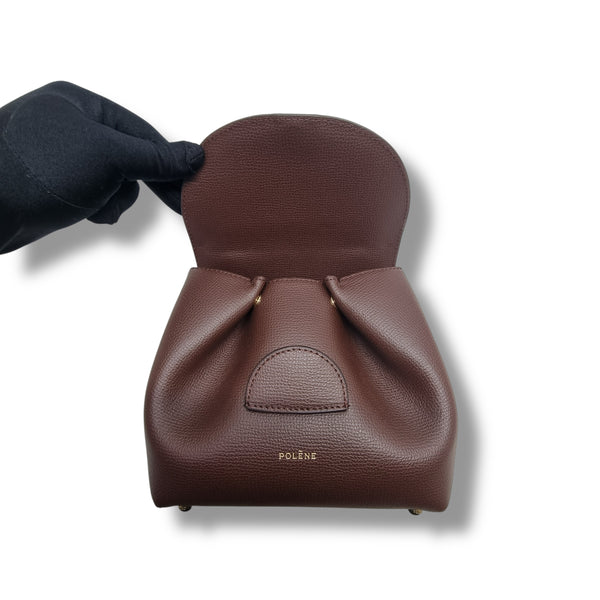 Polene Numero Un Nano Leather Tote Ghw (Sandalwood)