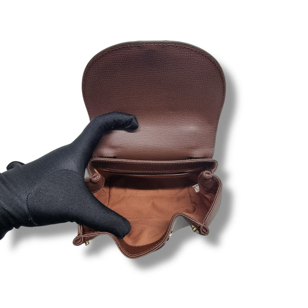 Polene Numero Un Nano Leather Tote Ghw (Sandalwood)