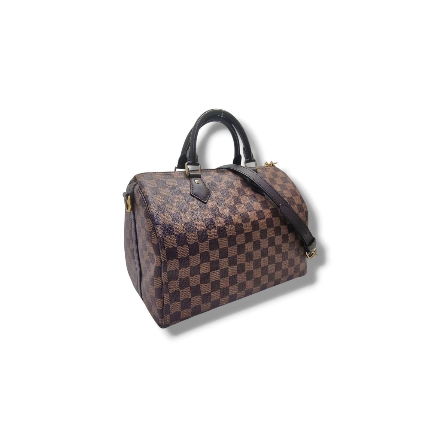Louis Vuitton Speedy 30B Damier Ebene Ghw