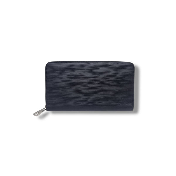 Louis Vuitton Wallet Zippy Organiser Epi Black Shw