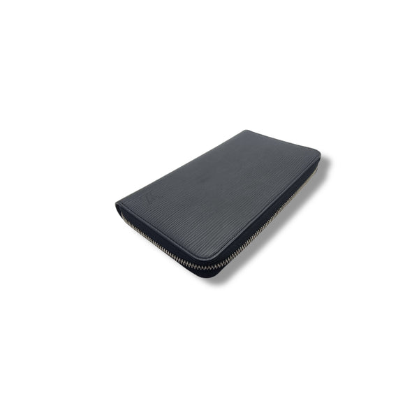 Louis Vuitton Wallet Zippy Organiser Epi Black Shw