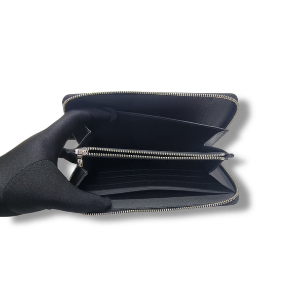 Louis Vuitton Wallet Zippy Organiser Epi Black Shw