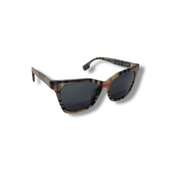 Burberry Elsa Acetate Sunglasses (Brown Vintage Check)