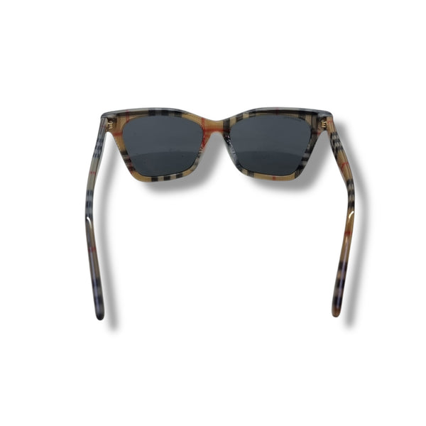 Burberry Elsa Acetate Sunglasses (Brown Vintage Check)