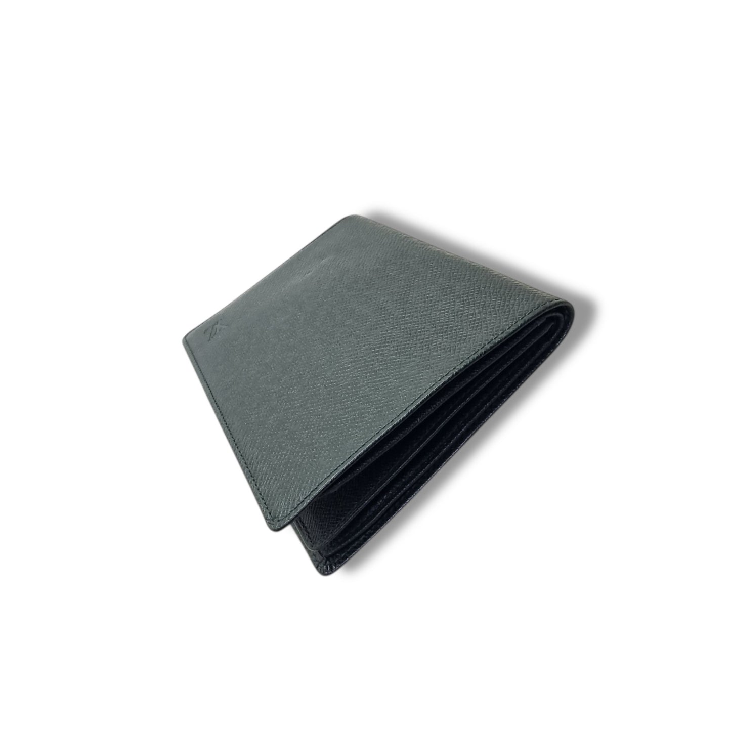 Louis Vuitton Passport Holder/Card Holder Taiga Leather (Dark Green)