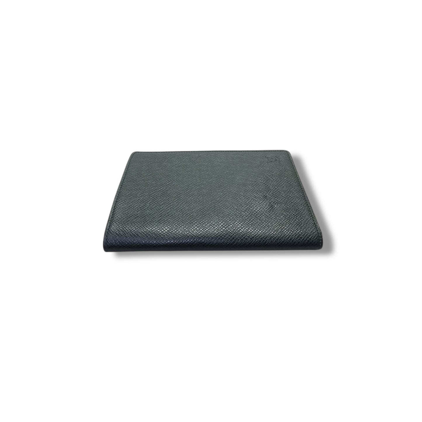 Louis Vuitton Passport Holder/Card Holder Taiga Leather (Dark Green)