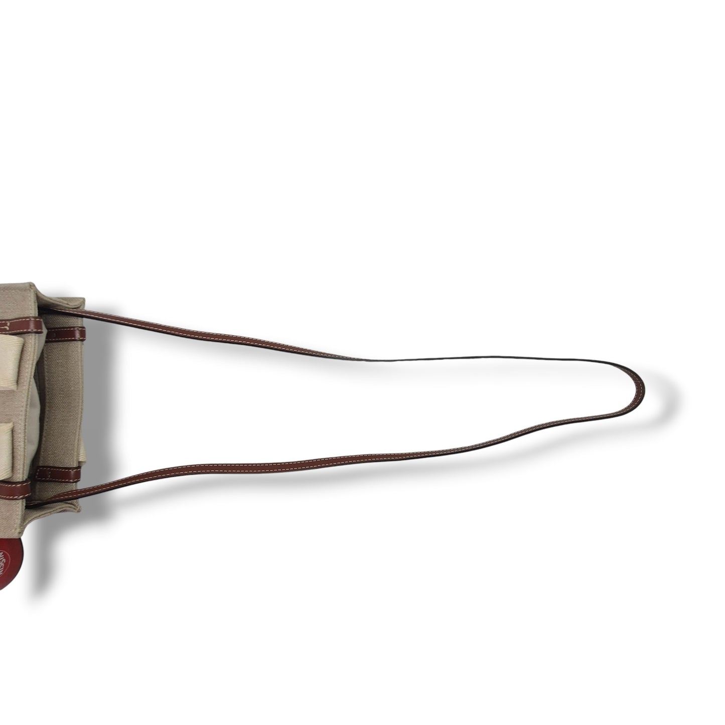 Chloe Mini Woody Tote Bag In Linen (Brown)