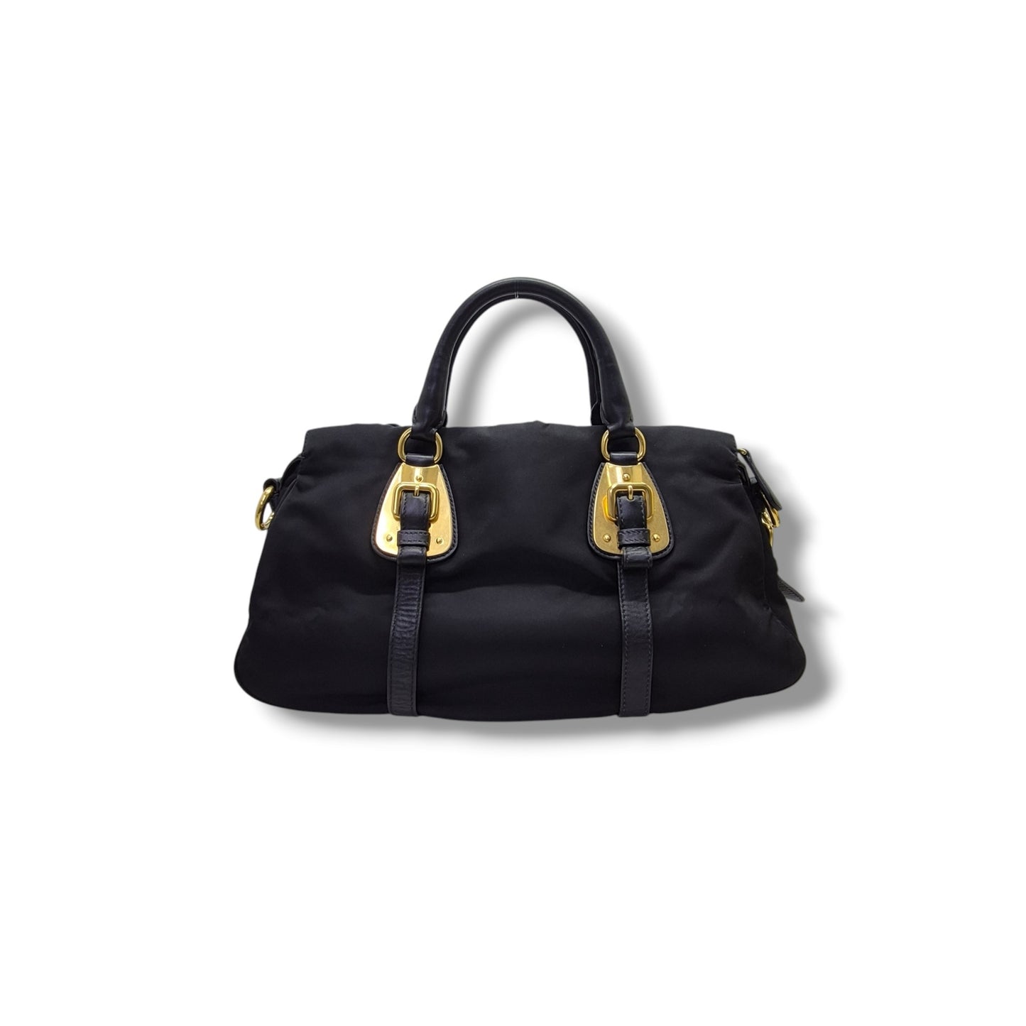 Prada BN1904 Nylon Tote Bag Ghw (Black)