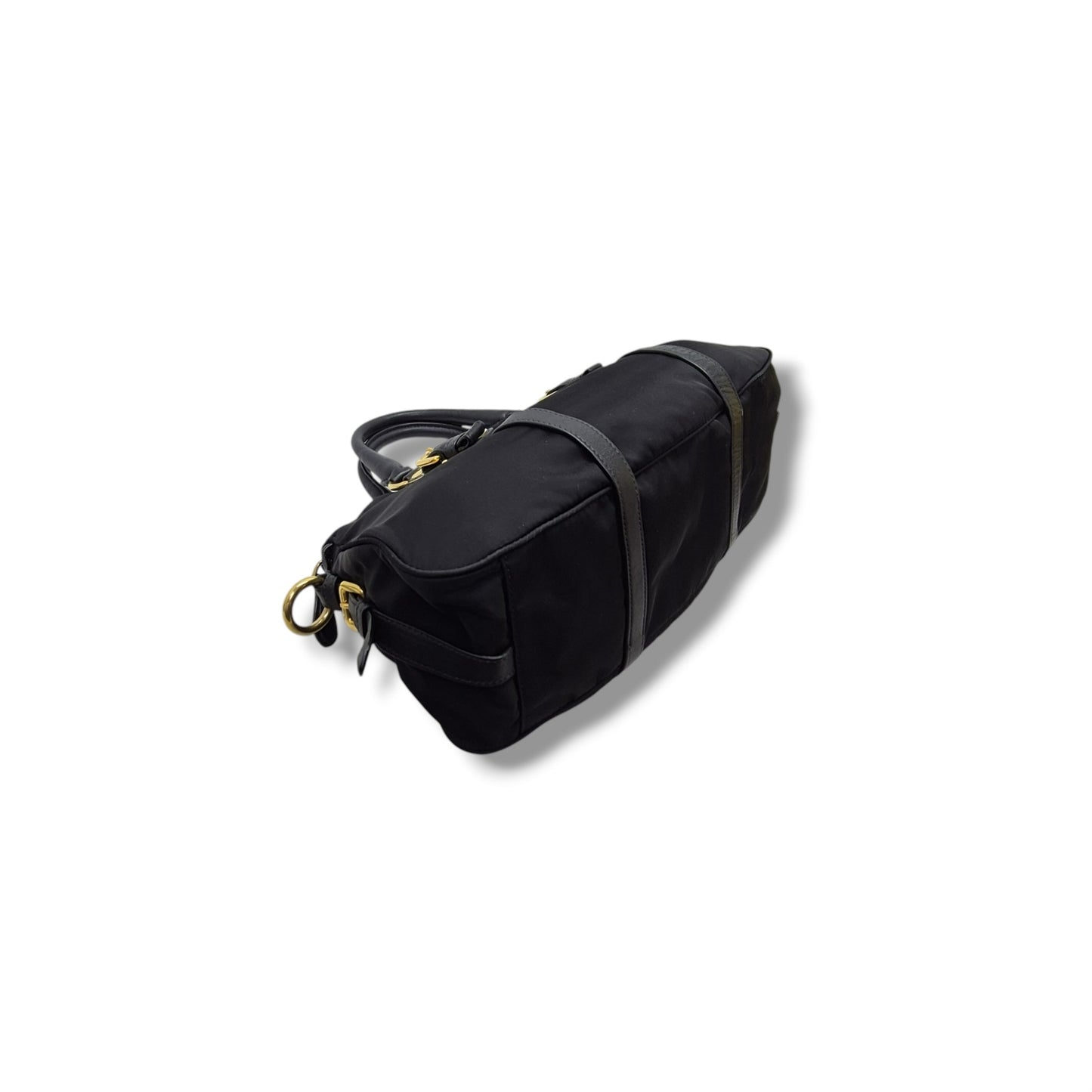 Prada BN1904 Nylon Tote Bag Ghw (Black)
